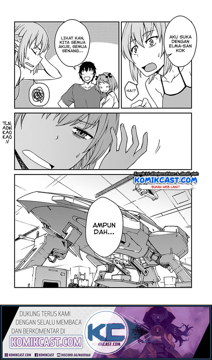 Mezametara Saikyou Soubi to Uchuusen-mochi datta no de, Ikkodate Mezashite Youhei Toshite Jiyuu ni Ikitai Chapter 08.2 Gambar 17